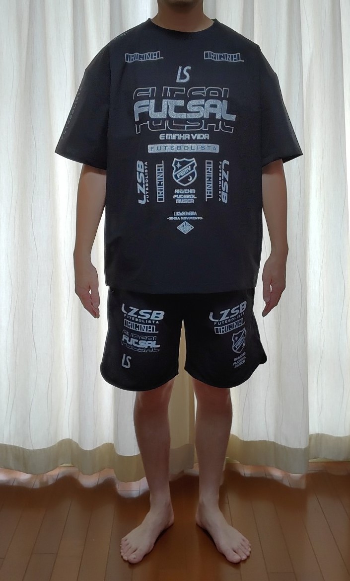 ルースイソンブラ LUZeSOMBRA 1D TROLL PISTE シャツハーフパンツ着画